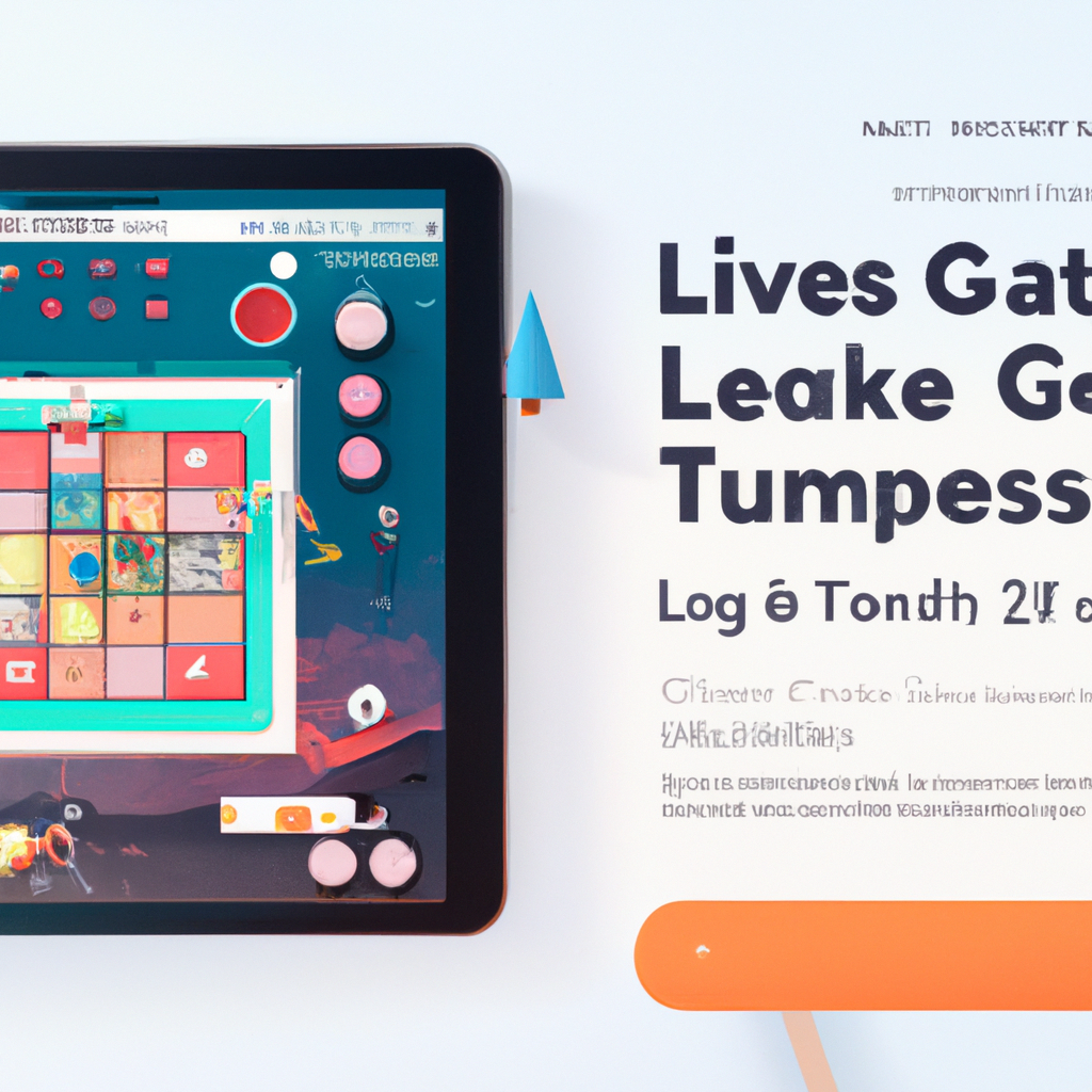 How it works: composer UI on tablet